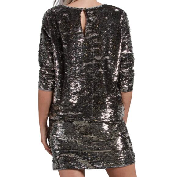 Georgia May Jagger x Volcom 2 piece Sequin Skirt Set Brand NWT Small - Picture 7 of 12